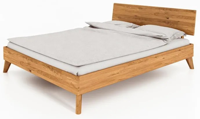 Dvojlôžková posteľ z dubového dreva 180x200 cm Greg 1 - The Beds