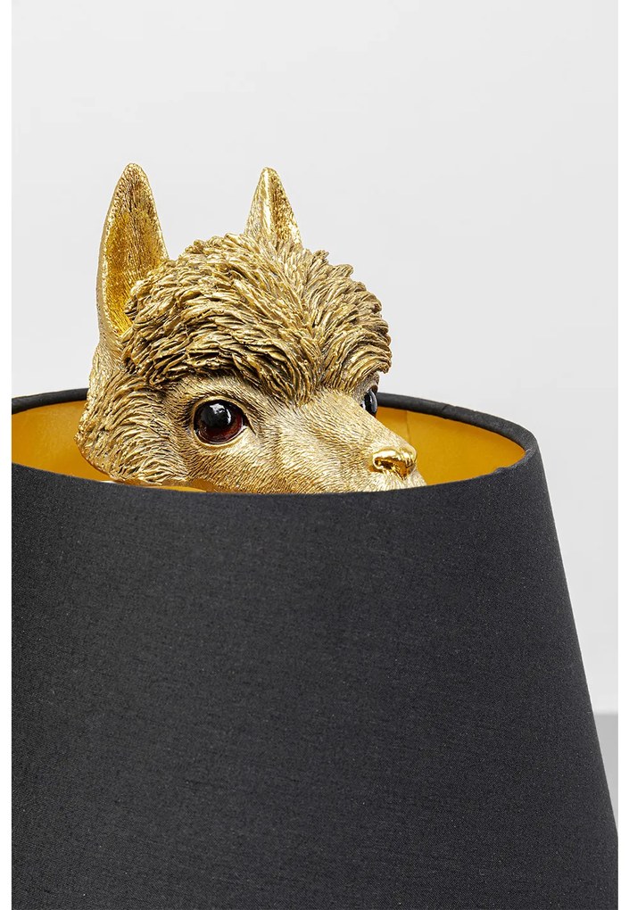 Alpaca stolová lampa zlatá