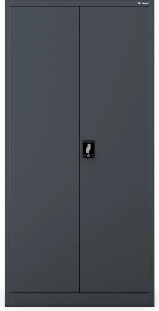 Kovová kancelárska a dielenská skriňa antracitová JAN D600 900 x 1850 x 600 mm