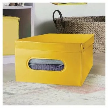 Compactor Úložný box Nordic 50 x 38,5 x 24 cm, žltá