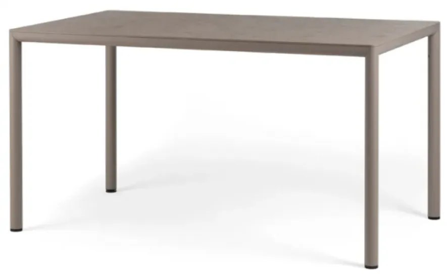 PIAVE 140x80 záhradný stôl tortora