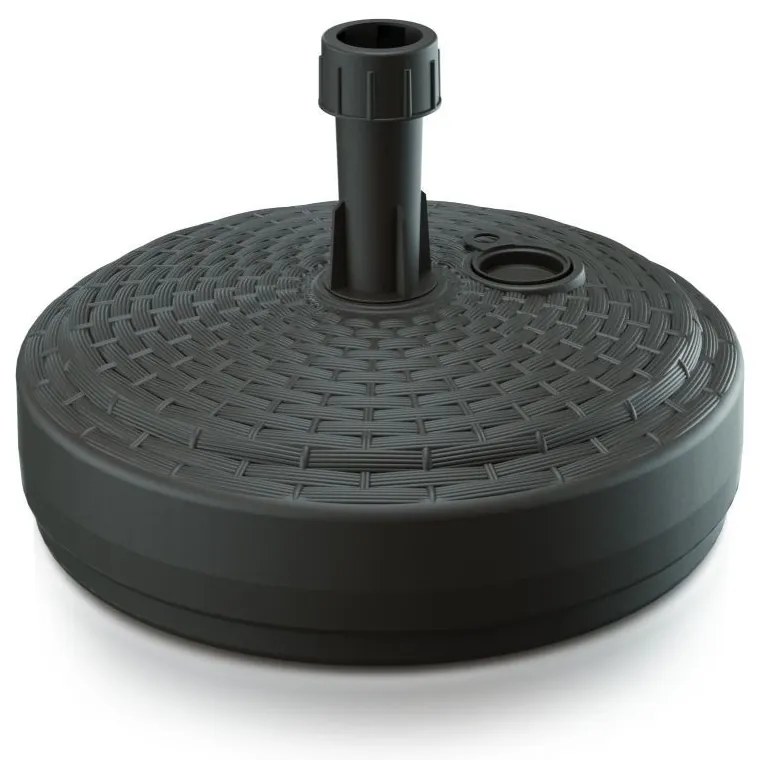 Podstavec pod slnečník II, priemer 39 cm, hnedá