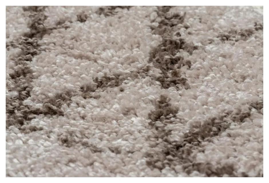 Kusový koberec Shaggy  Eza béžový 160x220cm