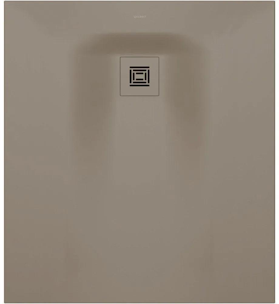 DURAVIT Sustano obdĺžniková sprchová vanička z materiálu DuraSolid, Antislip, 1000 x 900 x 30 mm, matná béžová, 720274640000000