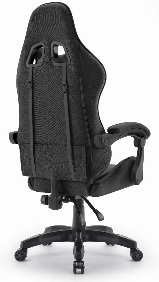 Herné kreslo Rainbow Black Mesh