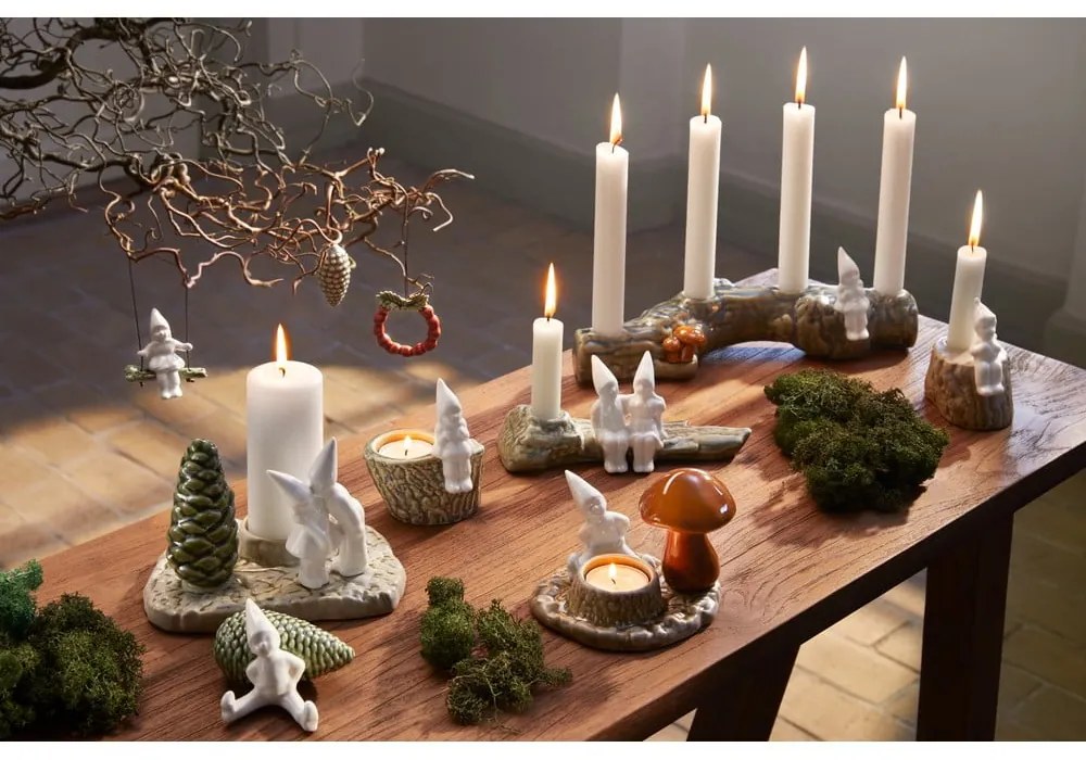 Porcelánová vianočná ozdoba Pine Cone – Kähler Design