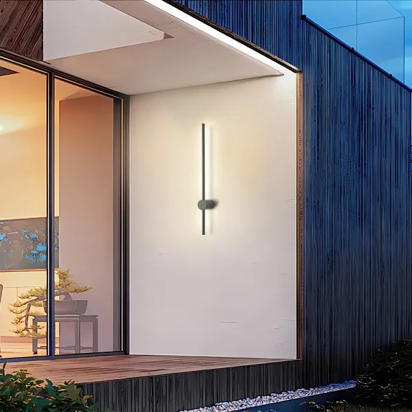 Brilagi - LED vonkajšie nástenné svietidlo AURA LED/12W/230V 4000K IP54 antracit