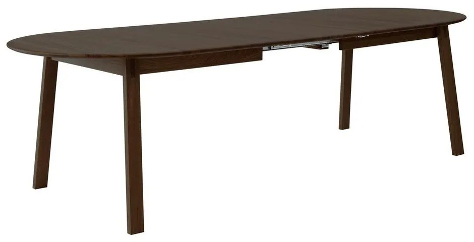 Rozkladací jedálenský stôl s prídavnou doskou z dubového dreva 100x220 cm Amalfi – Hammel Furniture