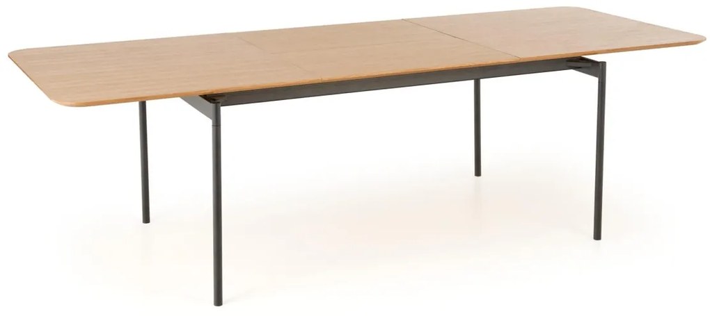 Jedálenský rozkladací stôl Smart ST 170/250 cm dub gladstone/čierny