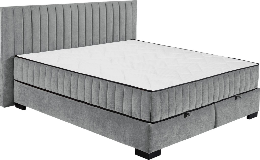 XXXLutz AMERICKÁ POSTEĽ, 180/200 cm, antracitová MID.YOU - Online Only spálne - 002220053913