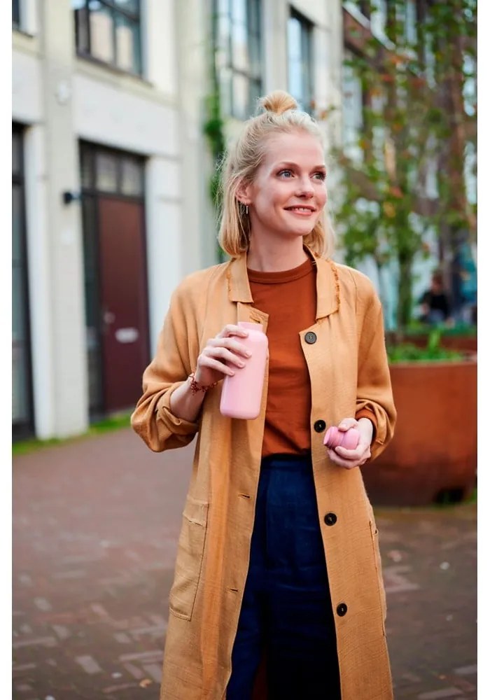 Tmavomodrá fľaša z nehrdzavejúcej ocele 350 ml Nordic denim – Mepal