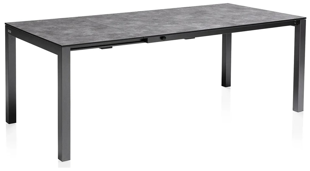 HPL rozťahovací stôl antracit150/210x95 cm