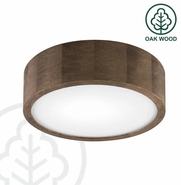 Brilagi - LED Stropné svietidlo CARVALHO 1xE27/60W/230V dub orech pr. 27 cm