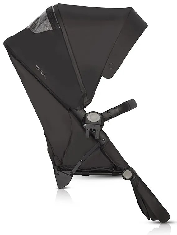 Hlboký kočík 1v1 EasyGo Soul Basalt