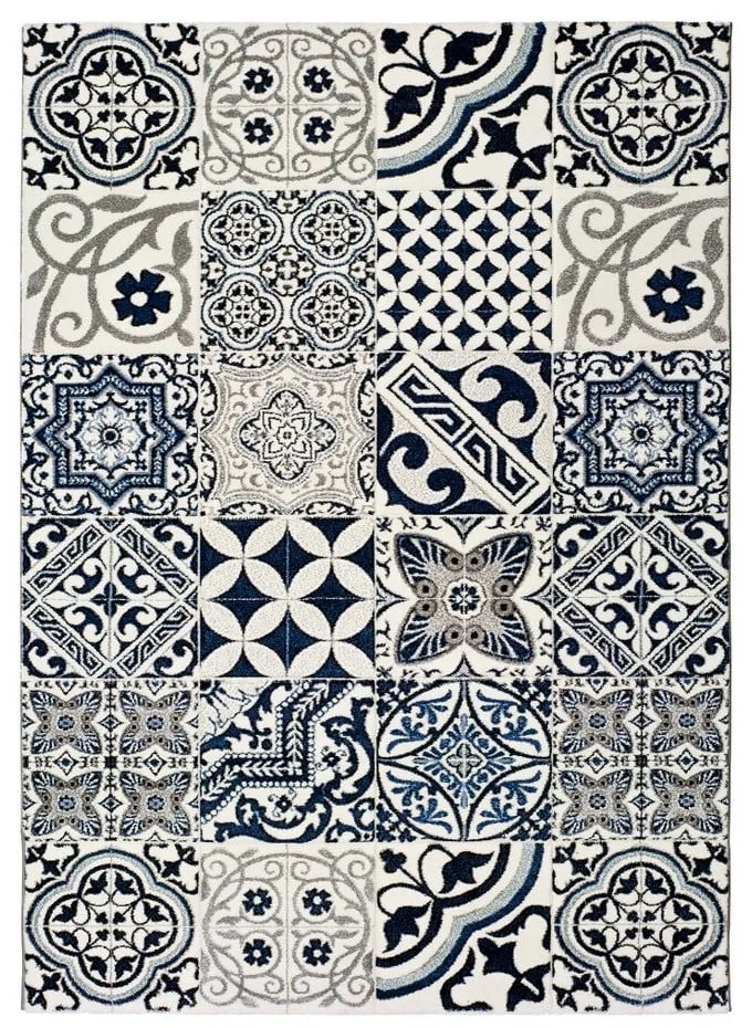 Modrý koberec Universal Indigo Azul Mecho, 160 × 230 cm