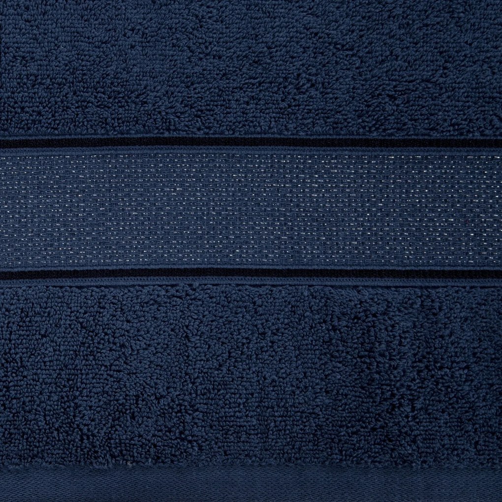 BAVLNENÝ UTERÁK LIANA 30X50 CM TMAVOMODRÁ