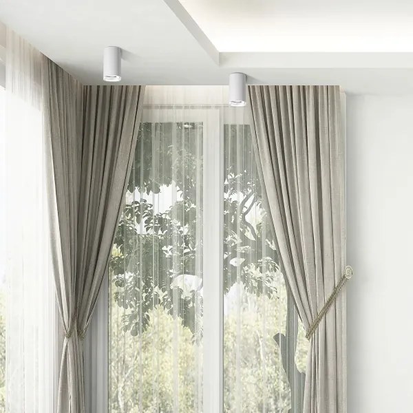 LED RGBW Stmievateľné kúpeľňové bodové svietidlo TURYN 1xGU10/6W/230V IP44 biela