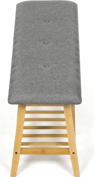 Bambusový botník prírodný DR-N1012 GREY2