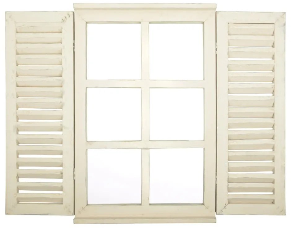 Vonkajšie zrkadlo s dreveným rámom 39x59 cm Window – Esschert Design