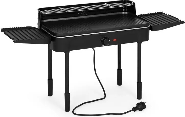 Elektrický gril 3 v 1, stojaci, stolový, grilovacia doska, odkvapkávač, termostat, MultiGarden