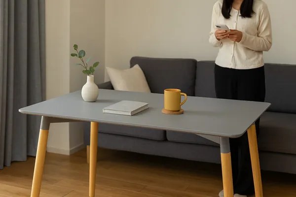 Jedálenský stôl MODE sivý FAT7851