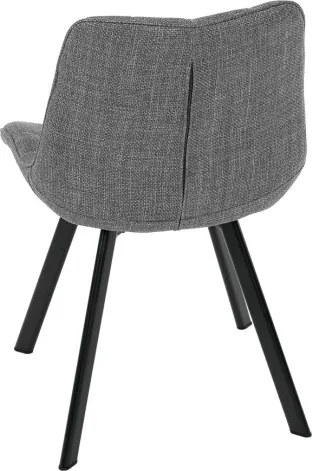Jedálenská stolička sivá HC-465 GREY2