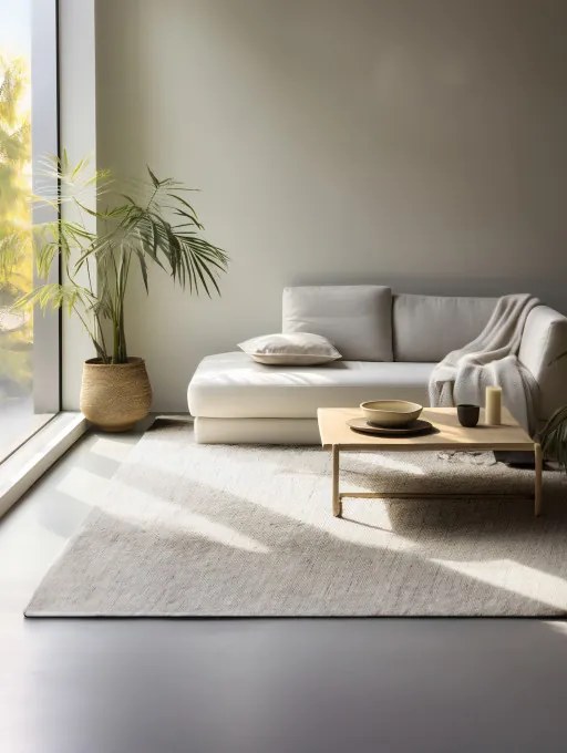 Koberec Handloom 1.0 Dhaka naturálny / biely / ivory