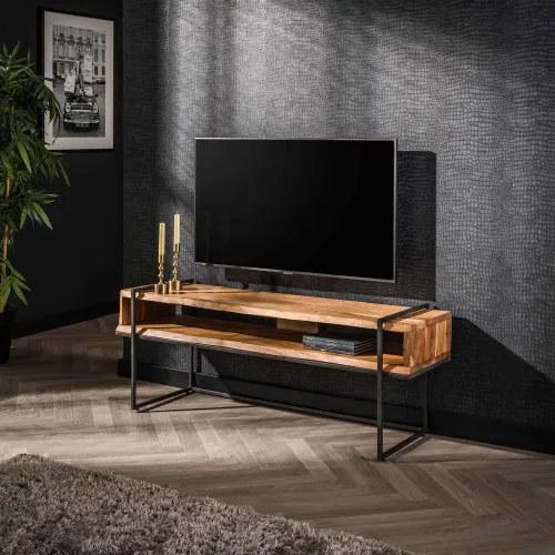 TV-skrinka 23-59 Edge 135cm Drevo Acacia - Komfort-nábytok
