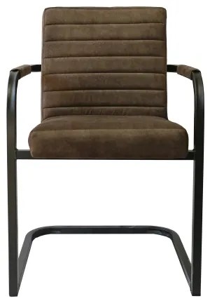 Jedálenská stolička BART hnedá