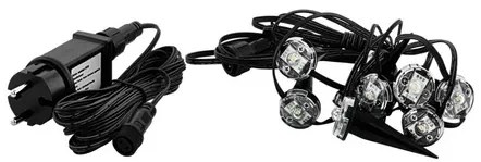 Eglo SPINETOLI svetelný reťaz plast čierna 98184