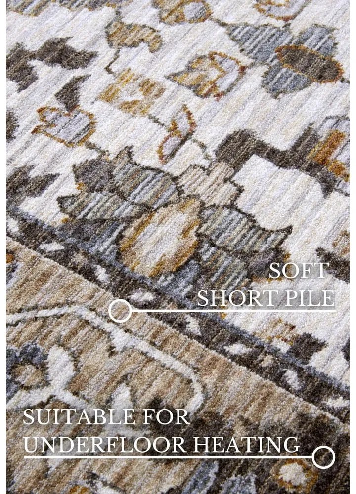 Hnedo-krémový koberec 160x225 cm Egon – Villeroy&amp;Boch