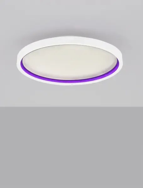 Moderné stropné svietidlo Chet RGB 39 s diaľkovým ovládaním