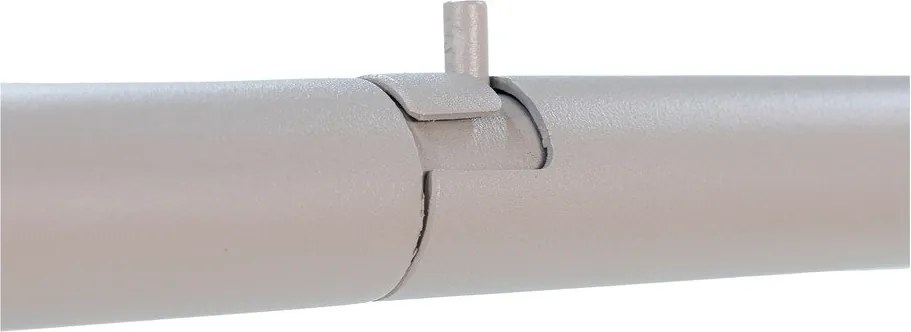 Taupe oceľový stojan na oblečenie 118x160x57 cm Hang-On – Spinder Design