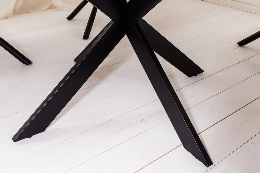 Okrúhly jedálenský stôl Fabrico 130 cm akácia - Skladom na SK