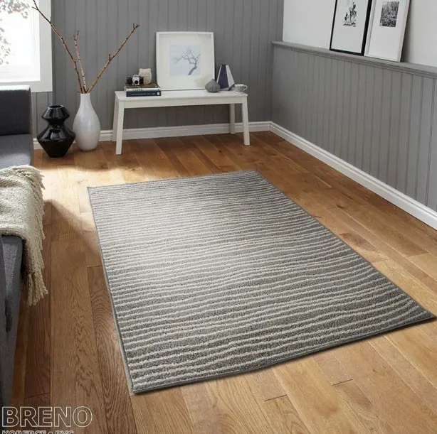 Kusový koberec Lotto 562 FM6 E, 160x235, šedá, chodba / predsieň, Oriental Weavers