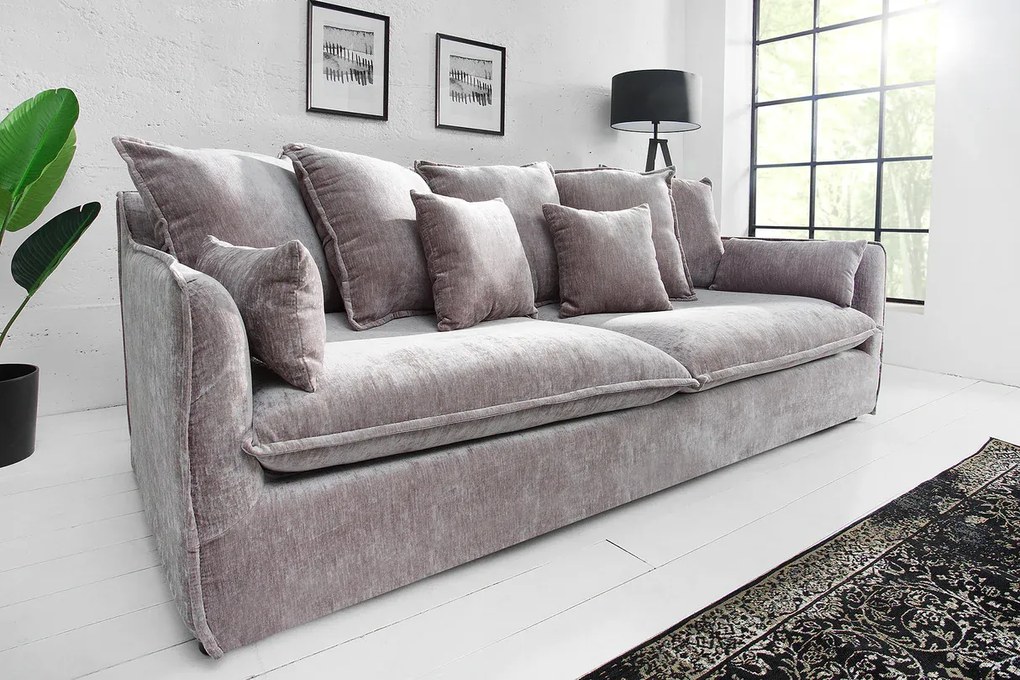 Trojmiestna pohovka HEAVEN 200 cm – velvet taupe