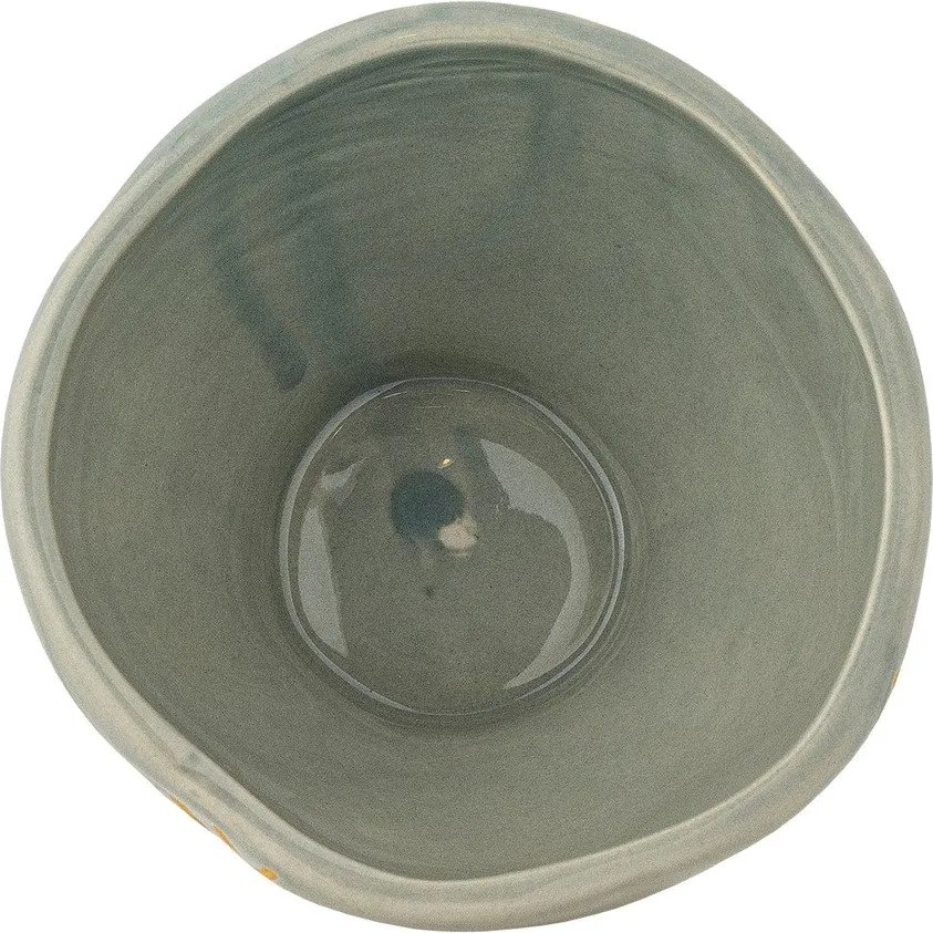 Svetlomodrá keramická detská miska ø 9 cm Nini – Bloomingville