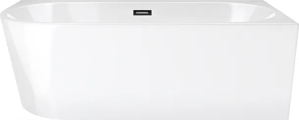 Rohová vaňa Corsan Intero pravá 170, čierny korok, široký okraj