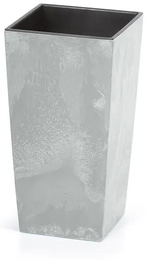 Prosperplast Kvetináč s vložkou Urbi Square (40 x 75 x 40 cm (Š x V x H), sivá/betón)  (100275788)
