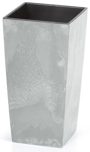 Prosperplast Kvetináč s vložkou Urbi Square (sivá/betón, 40 x 75 x 40 cm (Š x V x H))  (100275788)