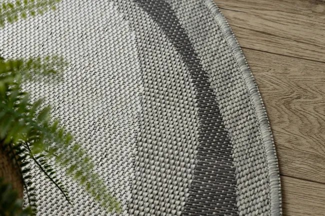 Koberec ORGANIC 2125 / krémový / sivý / naturálny