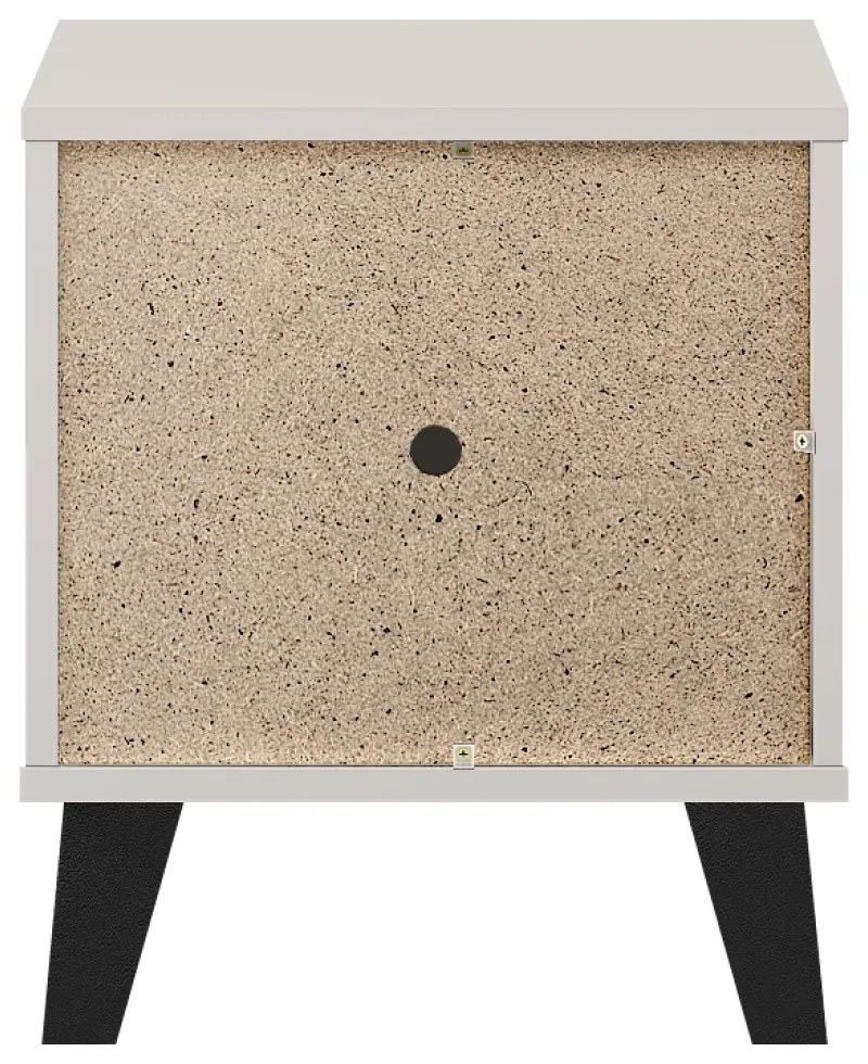 Nočný stolík BOGAN 1S, kašmír