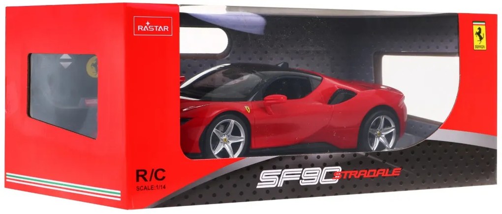 Auto na diaľkové ovládanie Ferrari SF90 Stradale RASTAR 1:14 - 97300