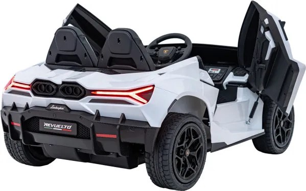 Elektrické autíčko Lamborghini Revuelto XL STRONG biele