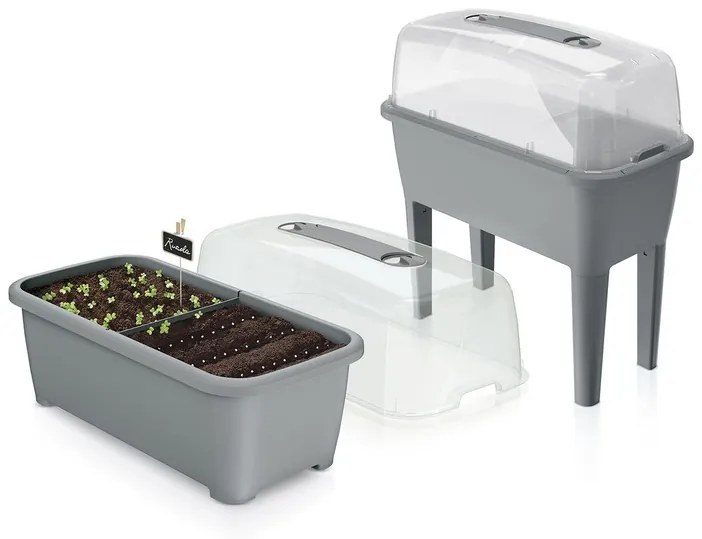 Prosperplast Parenisko Respana Planter Set (kamenná sivá) (100275863)