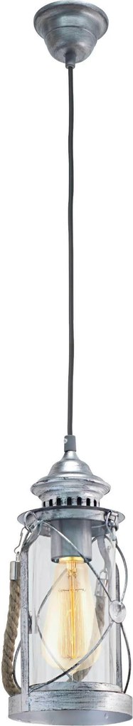 XXXLutz ZÁVESNÉ SVIETIDLO, 14/110 cm Eglo - Online Only bytové doplnky - 003348113774