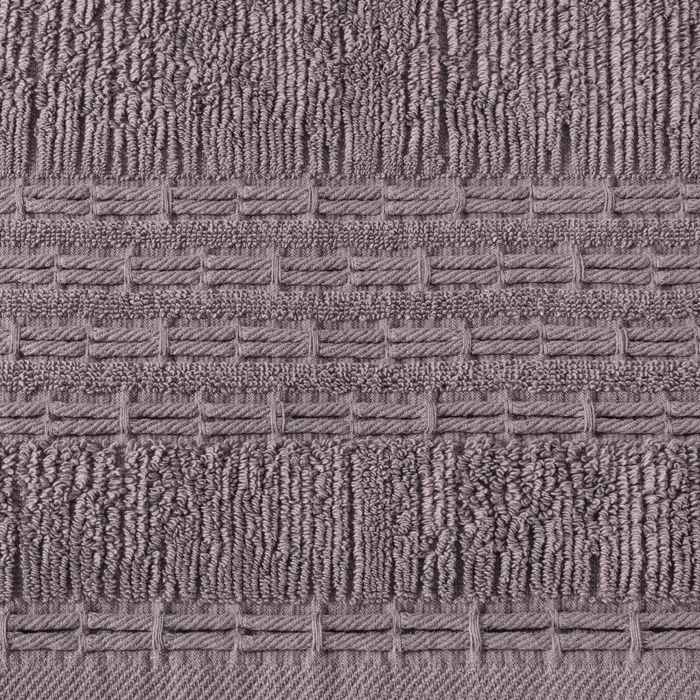 BAVLNENÝ UTERÁK ROMEO SADA 3KS 70X140 CM FIALOVÁ