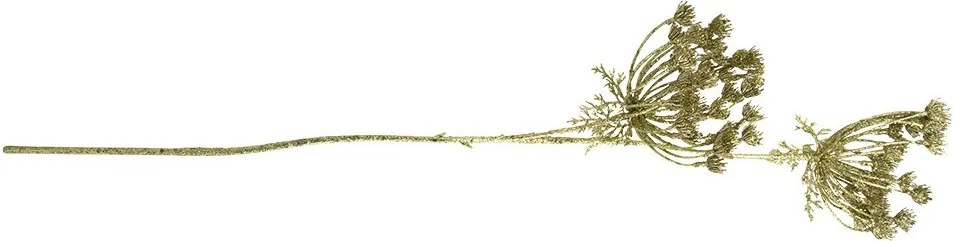 Zlatá dekoratívna kvetina Boľševník gold champagne - 85 cm