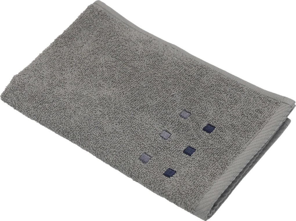 XXXLutz UTERÁK PRE HOSTÍ, 30/50 cm, antracitová Esposa - Kúpeľňový textil - 004893002806