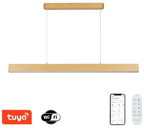 Brilagi - LED stmievateľný luster SLEEKLINE SMART LED/40W/230V Wi-Fi Tuya + diaľkový ovládač